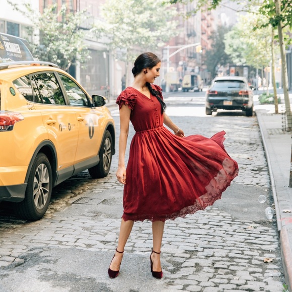 Rachel Parcell Dresses & Skirts - Original Rachel Parcell Scarlet embroidered dress!
